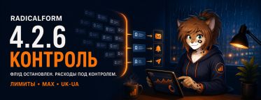 Релиз RadicalForm 4.2.6 «Контроль»