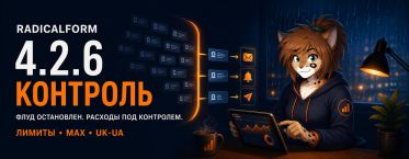 Релиз RadicalForm 4.2.6 «Контроль»