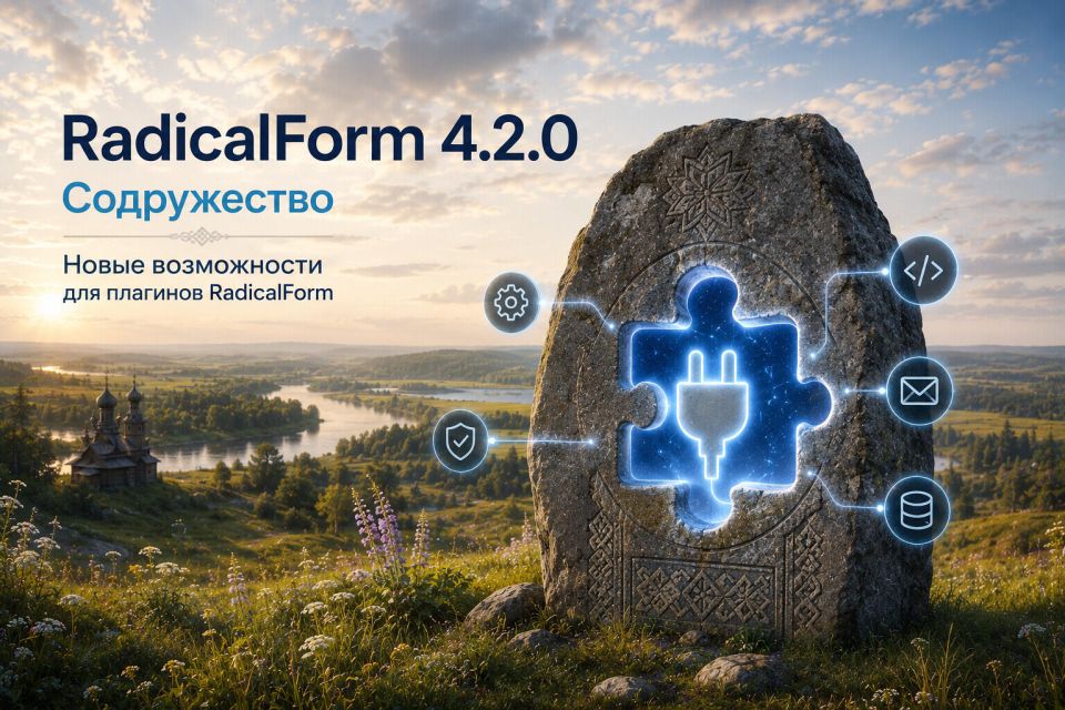 Новая версия RadicalForm 4.2.0
